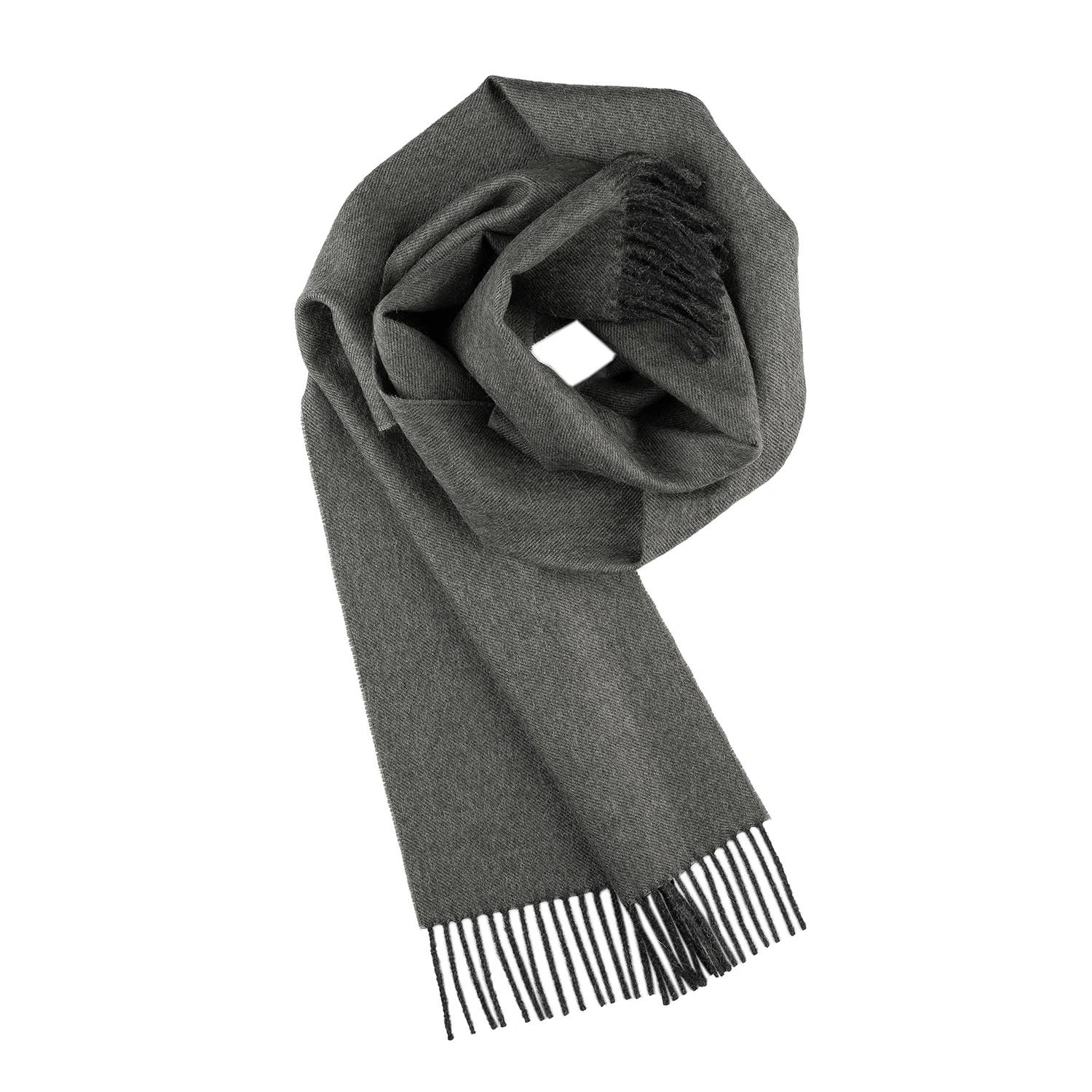 Carbon Luxe Baby Alpaca Scarf Cozy Warm Winter Essential